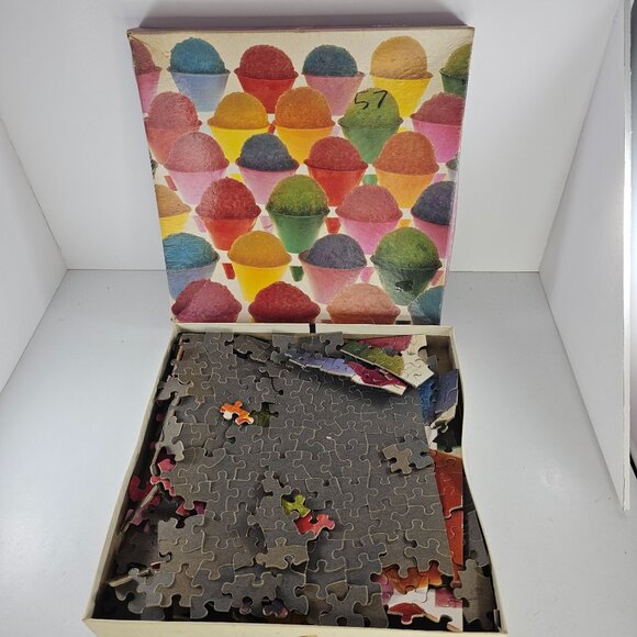 Vintage Springbok Jigsaw Puzzle Only Have Ice For You 500 Pieces *Missing Piece* - Picture 8 of 9